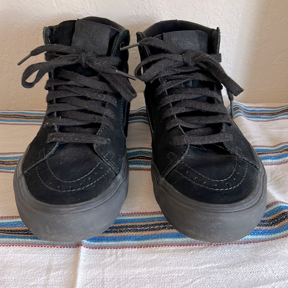Vans Ultracush All Black High Tops